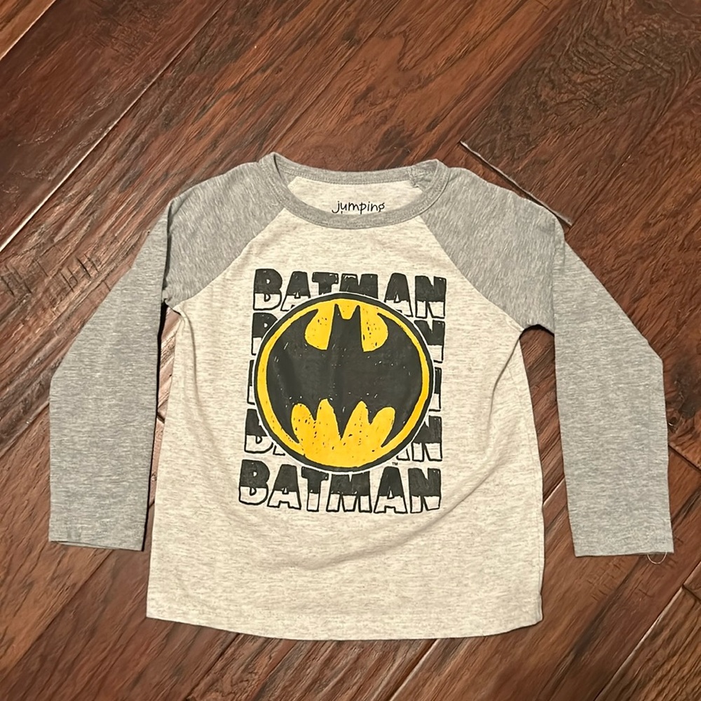 Jumping Beans Batman Long Sleeve T-Shirt Size 4T